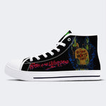 Unisex Horror-Druck - High Top Canvas