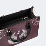Trivia Moth Print - Leather Handbag
