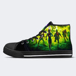 Unisex Horrorfilm-Druck - High Top Canvas