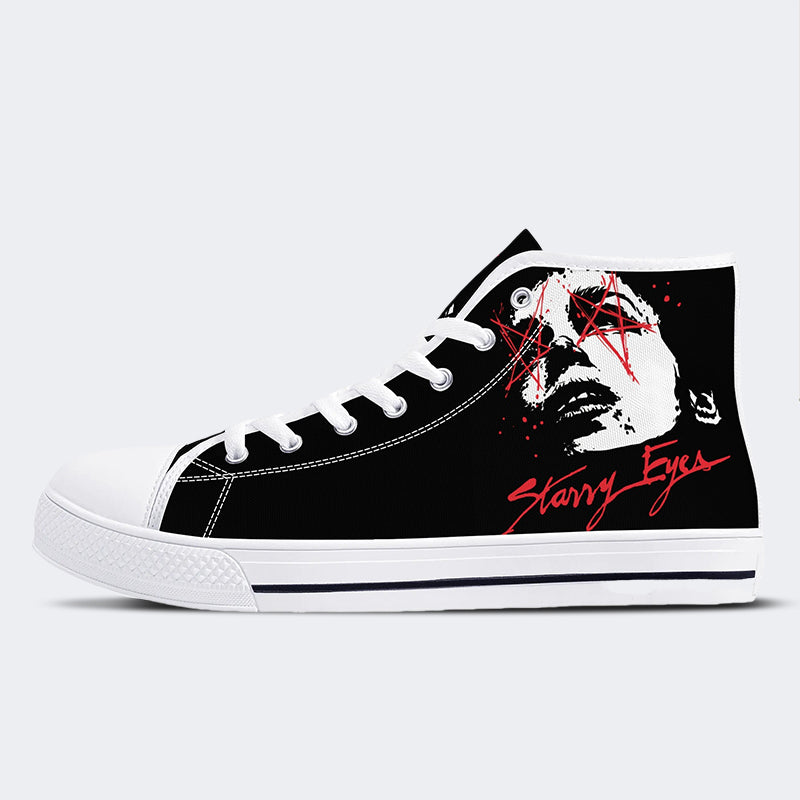 Unisex Horrorfilm-Druck - High Top Canvas