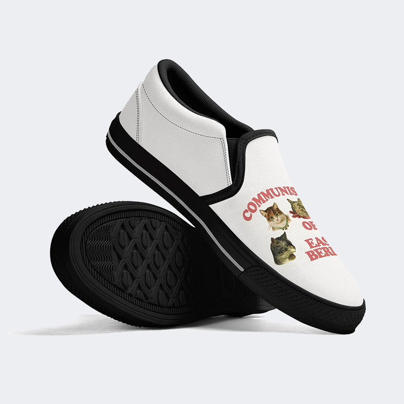 Communist Cats Of East Berlin Unisex - Slip On Shoes