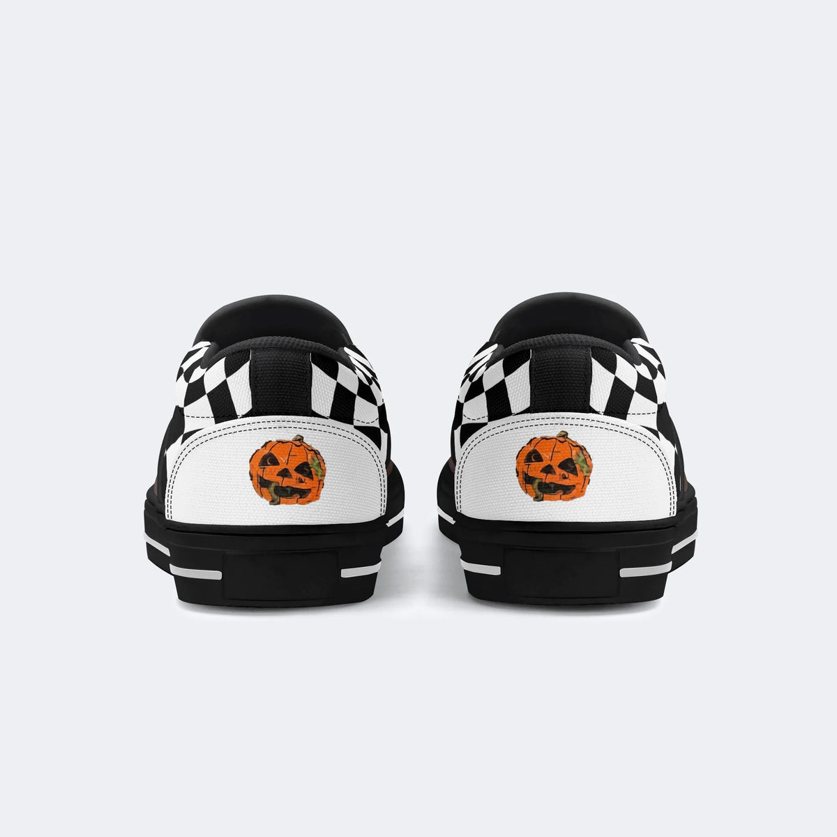 Halloween Horror Print - Slip On Shoes