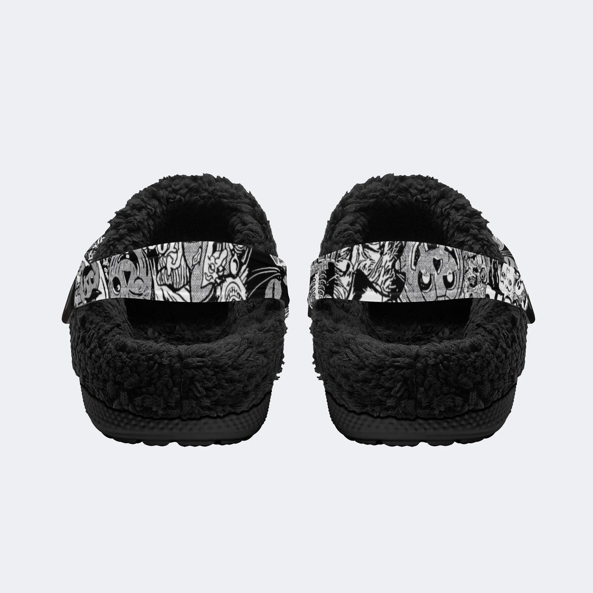 Halloween Fruit Brute - Fur Lined Slippers/Sandals