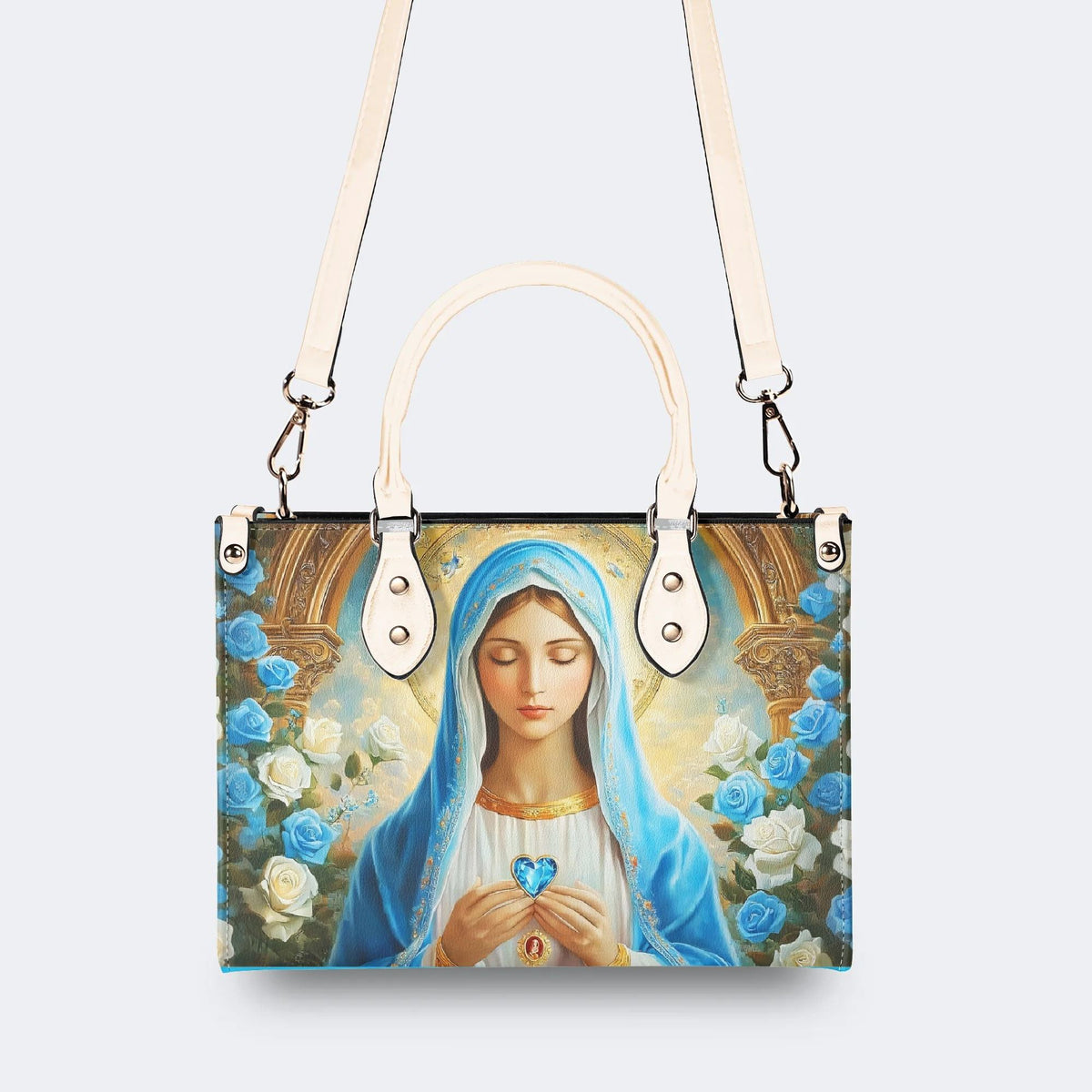 Virgin Mary - Leather Handbag