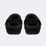 Phantom Skeleton - Fur Lined Slippers/Sandals