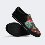 Retro Horror Print - Slip On Shoes