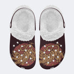 Running Tiger - Fur Lined Slippers/Sandals