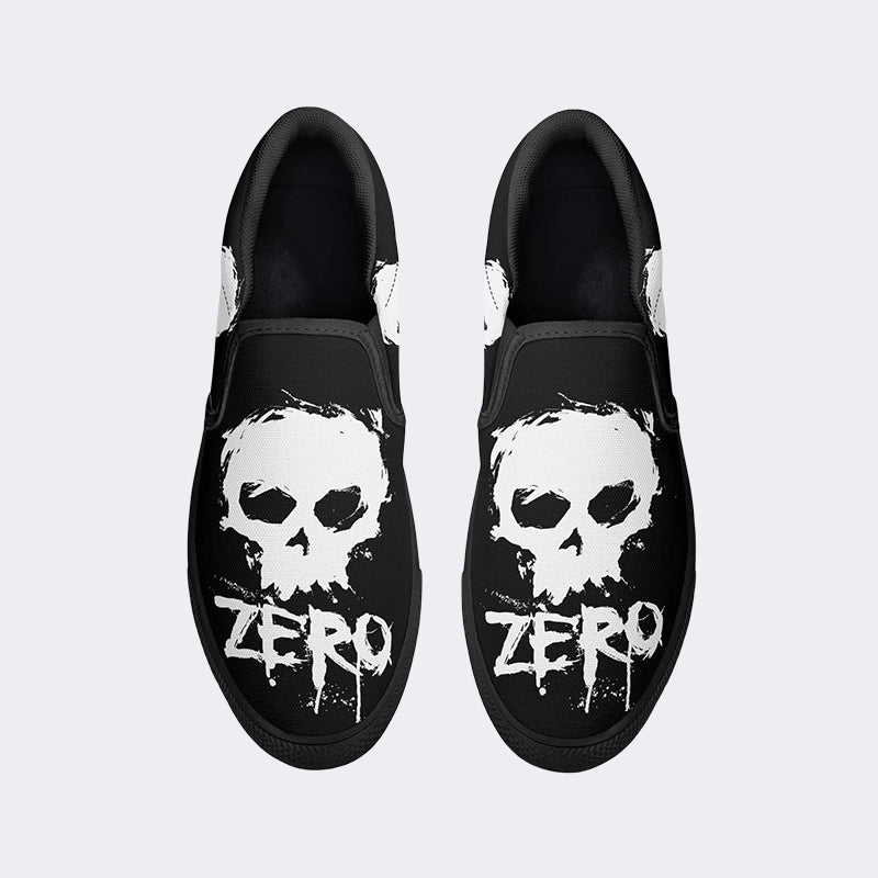 Zero Skull Art - Slip On Shoes