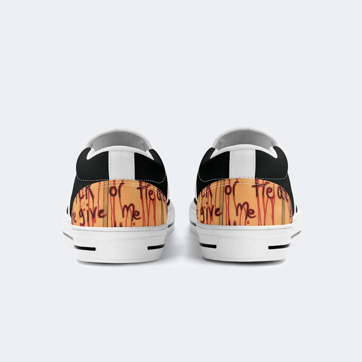 Vintage Straw Doll Halloween- Slip On Shoes