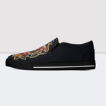 Slipper mit Tiger-Print 