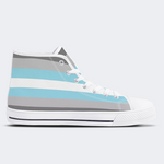 Demiboy Flagge High Top Canvas Schuhe