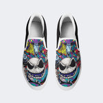 Unisex Halloween Horror Print - Slip On Shoes