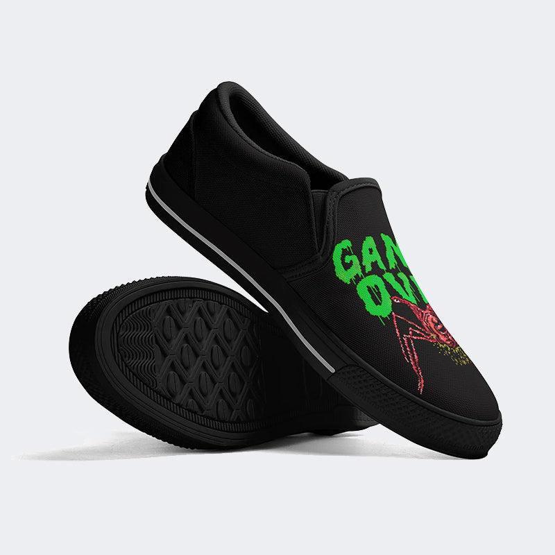 Unisex Horror Print - Slip On Shoes