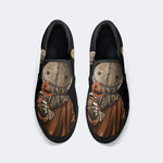 Vintage Straw Doll Halloween- Slip On Shoes