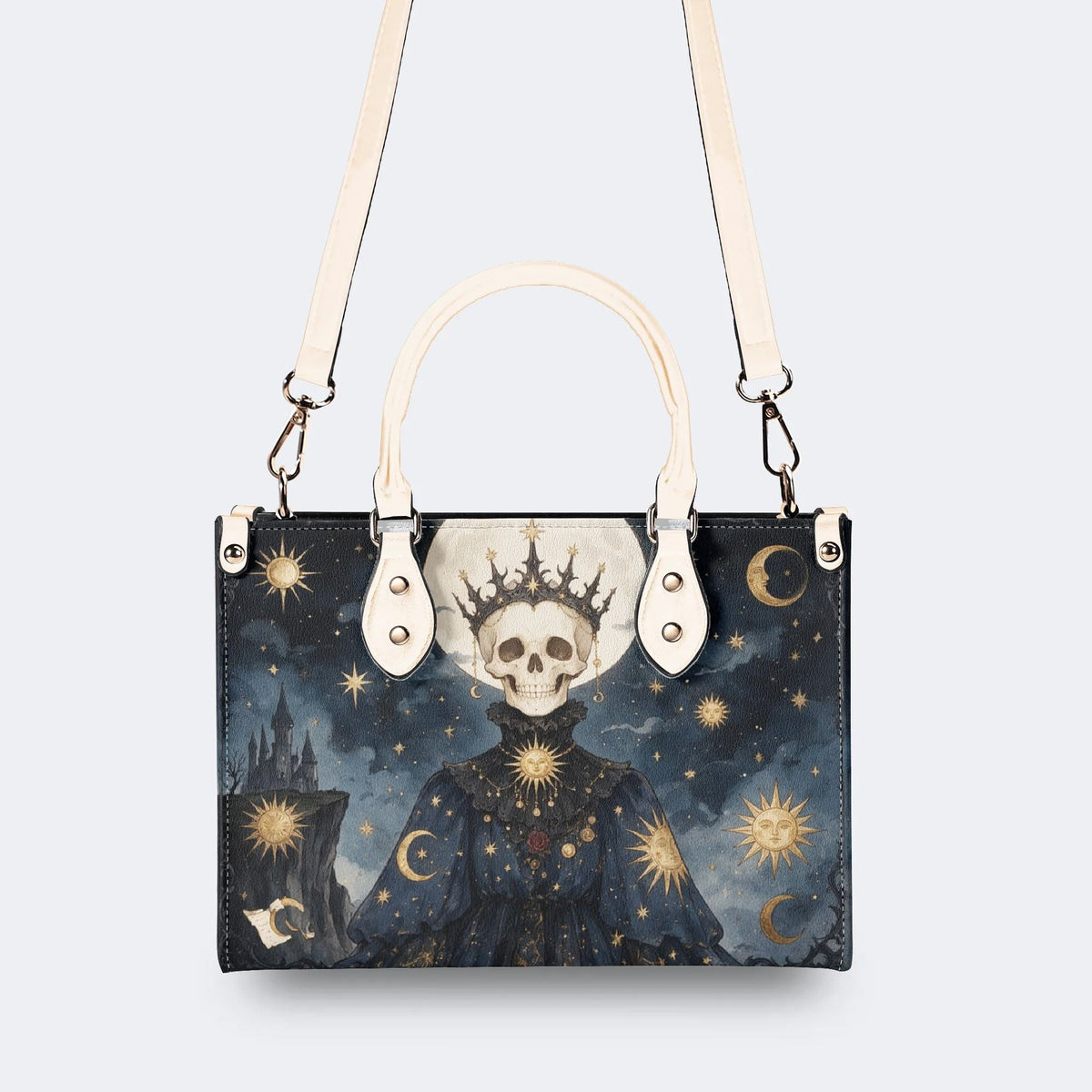 Skull Queen Print Handbag Factory Direct Sales