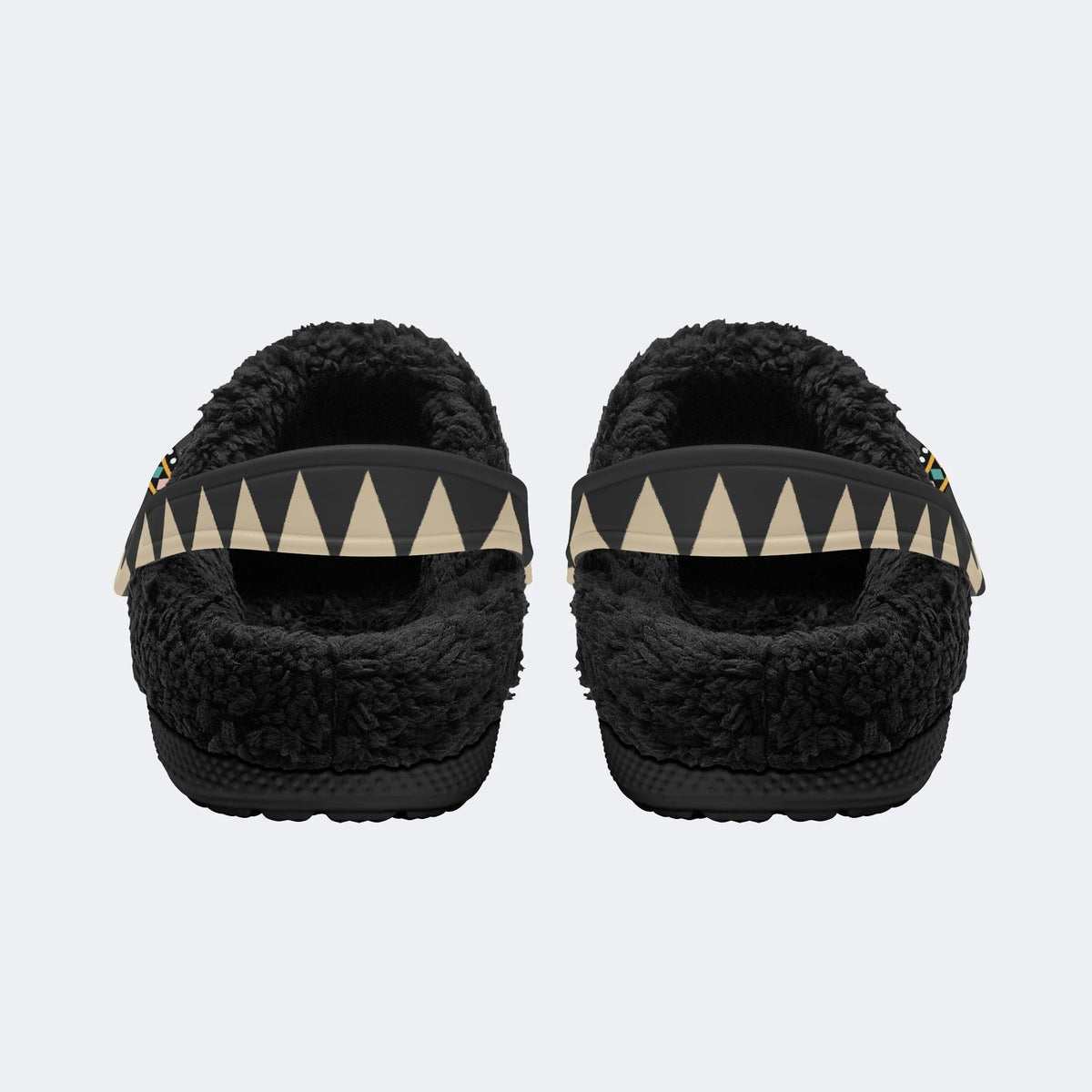 Blooming Eye - Fur Lined Slippers/Sandals