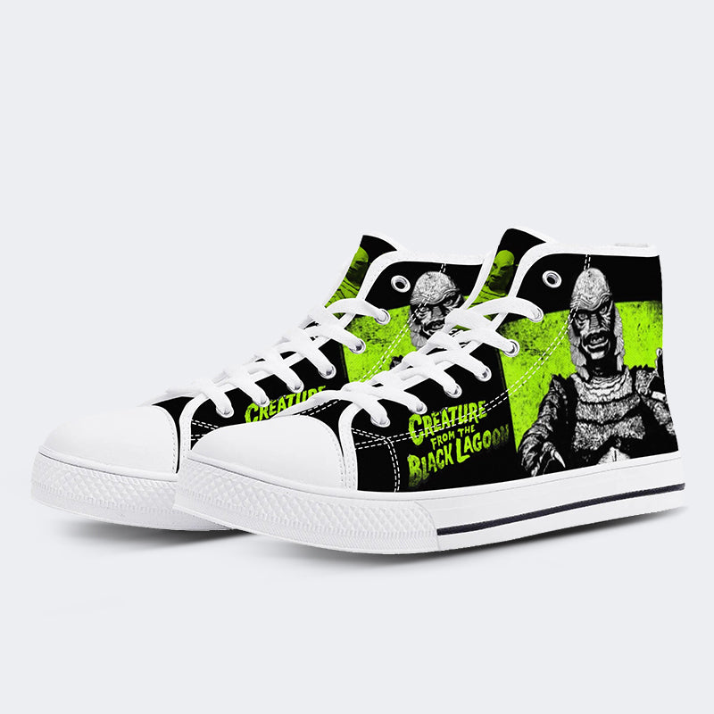 Unisex Horror Creature - High Top Canvas