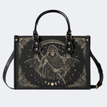 Grim Reaper Rose Print Handbag Factory Direct Sales