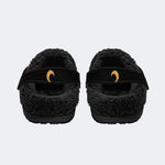 Gothic Witchy Frog Mushroom Crescent Moon - Fur Lined Slippers/Sandals