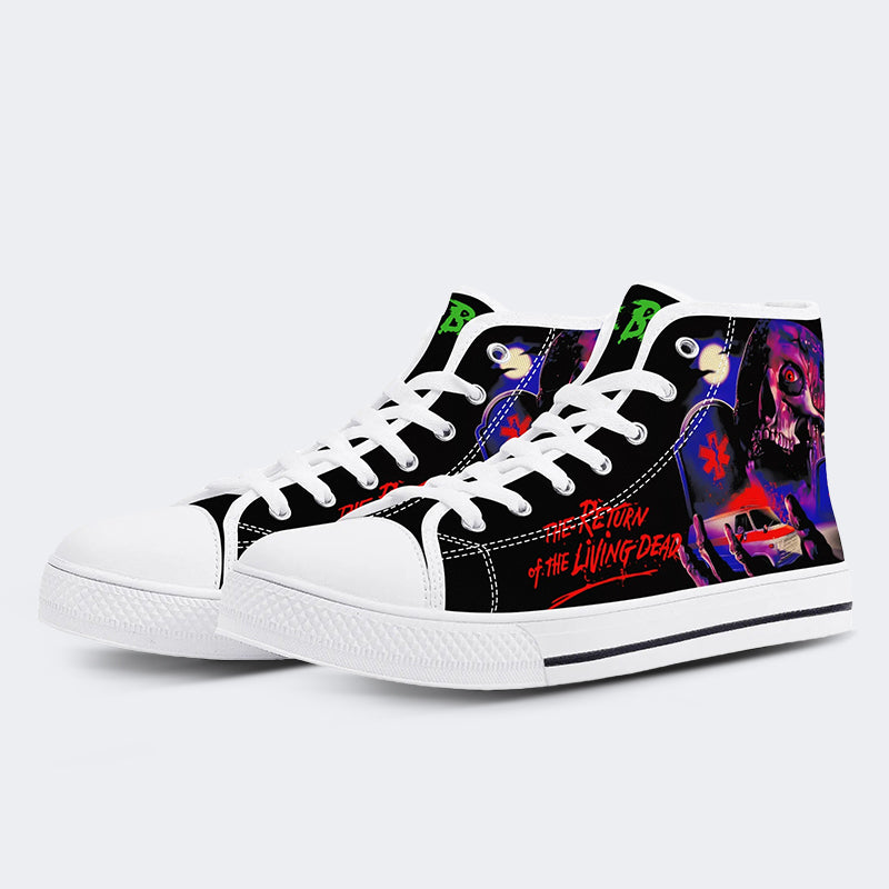 Unisex Horrorfilm-Druck - High Top Canvas