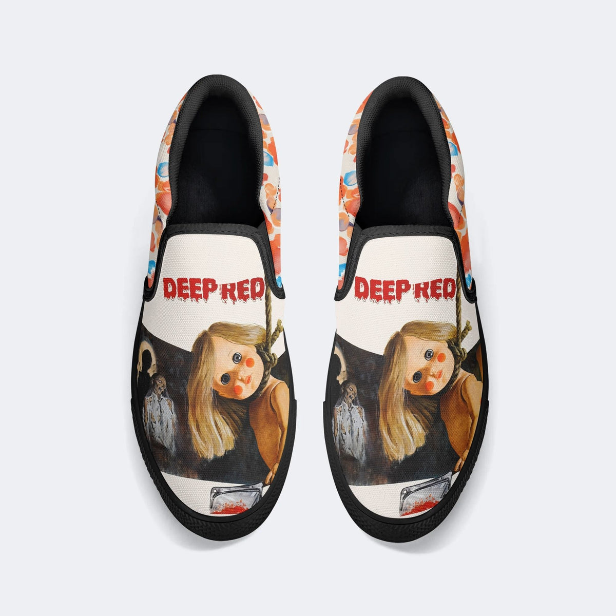 Horror Movie Printed - Slip On Shoes