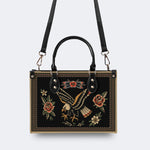 Eagle Spreads Wings - Leather Handbag