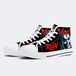 Horror Rabbit Run - High Top Canvas