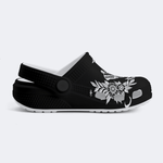 Death Moth Vintage Print - Kid's Slippers/Sandals