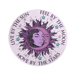 Man And The Moon - Floor Mat