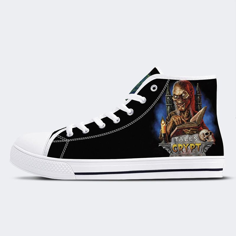 Unisex Horrorfilm-Druck - High Top Canvas