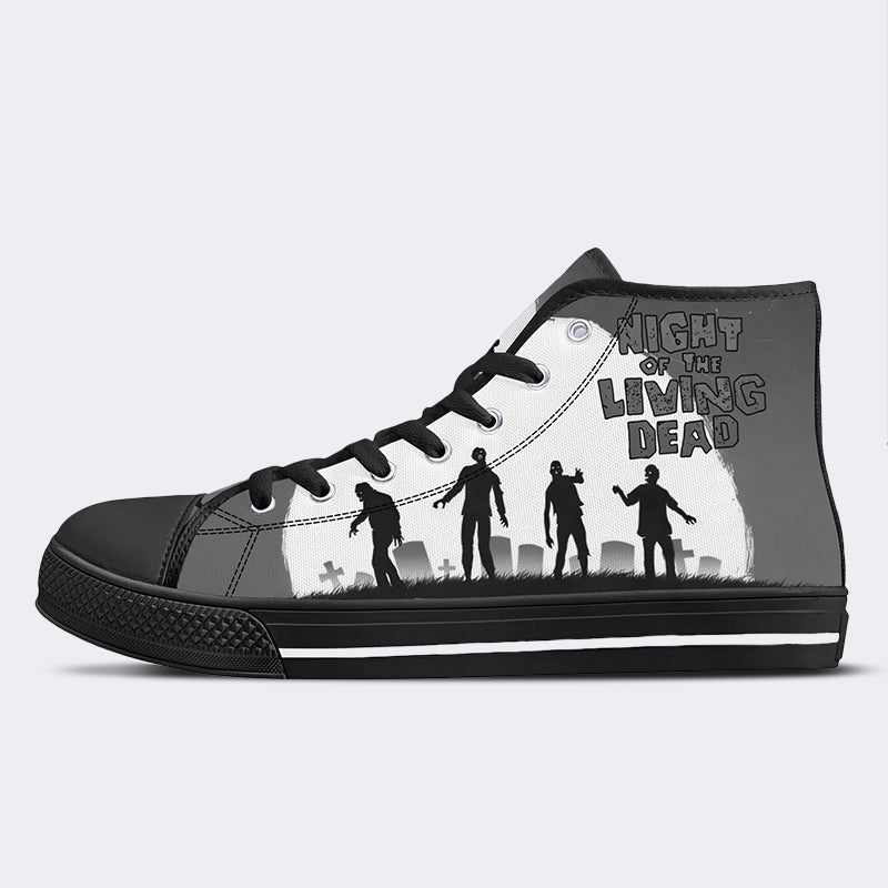 Unisex Horror-Druck - High Top Canvas