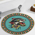 Retro Black Panther Print - Floor Mat