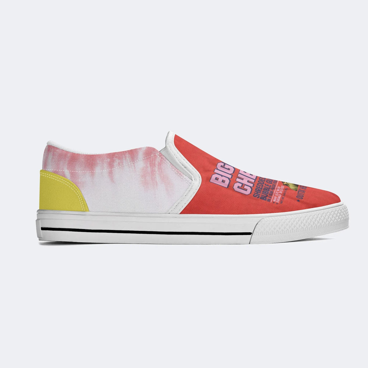 Shredded Bubble Gum Unisex Classic - Slip On Shoes