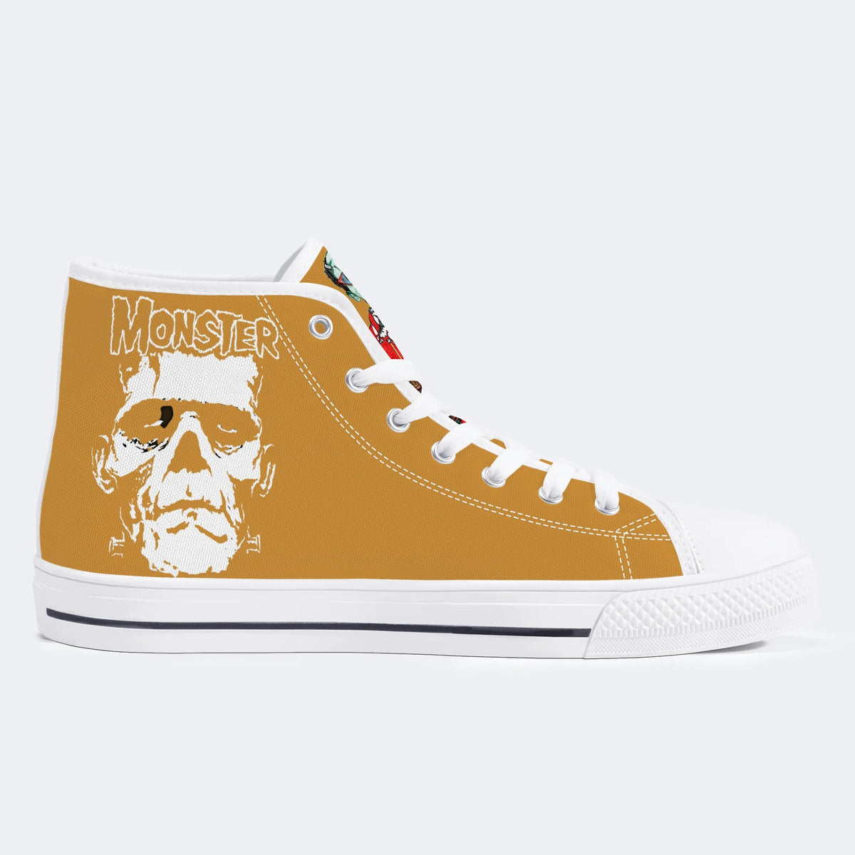 Unisex Monster Print - High Top aus Canvas