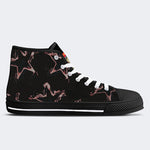 Unisex Mädchen Jagd Druck - High Top Canvas