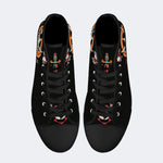 Horror Demon Print - High Top Canvas