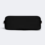 Bat And Flowers Retro Print - Leather Crossbody Bag