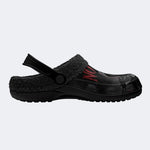 Grim Reaper No Escape - Fur Lined Slippers/Sandals