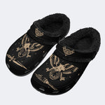 Eagle&Torch Art Print - Fur Lined Slippers/Sandals