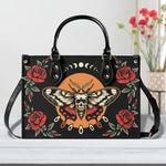 Rose Death Moth Art Print - Handbag