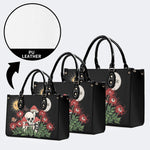 Skull Mushroom Spider Lily Print Handbag Factory Direct Sales