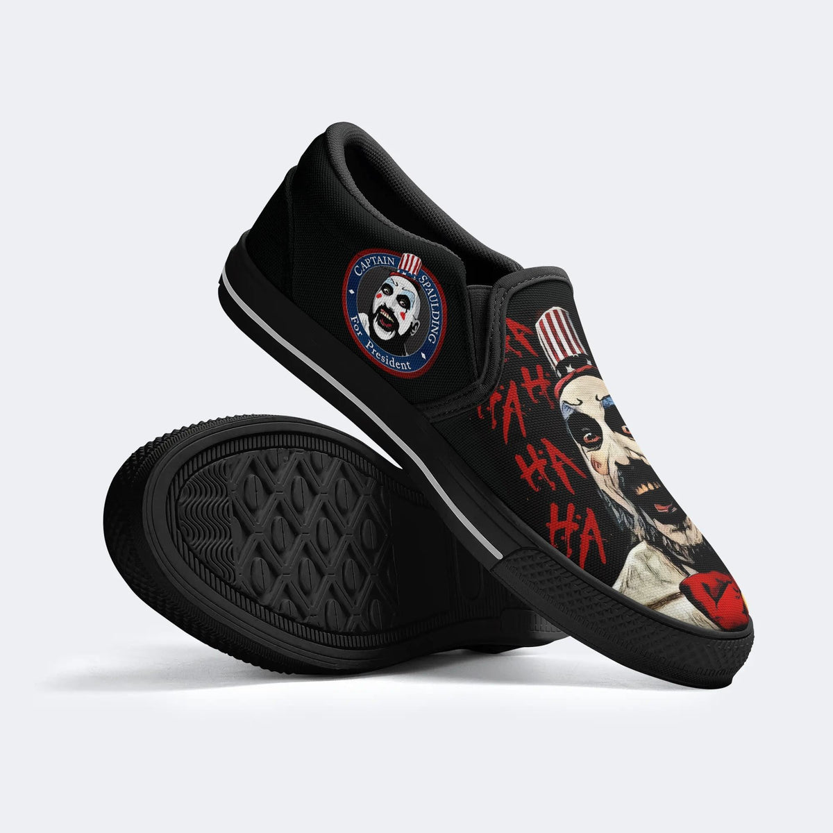 Horror Print - Slip On Shoes