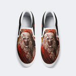 Christmas Terrifier Print - Slip On Shoes