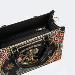 Frog On The Road - Leather Handbag