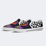 Halloween Horror Night Print - Slip On Shoes