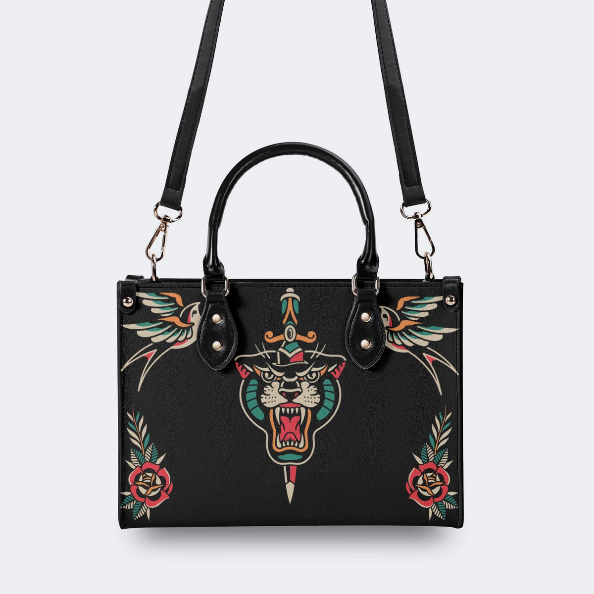 Unisex Tiger Print - Handbag