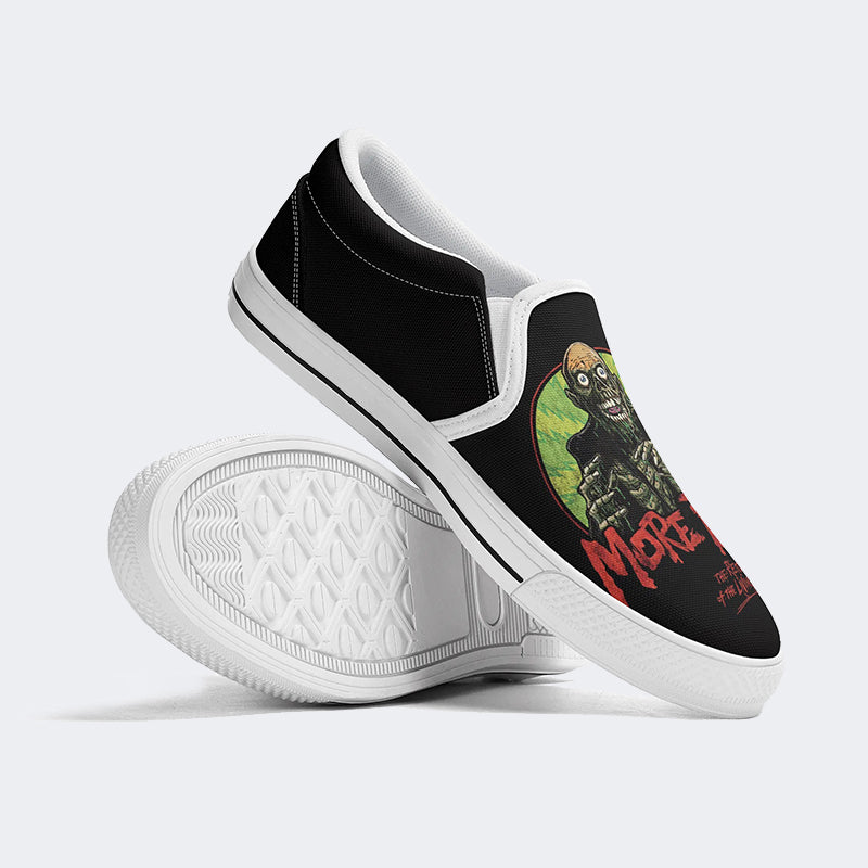 Unisex Horror Print - Slip On Shoes