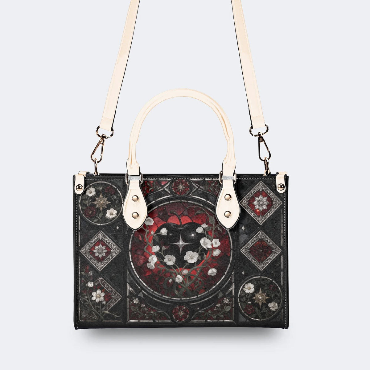 Poison Apple Print Handbag Factory Direct Sales