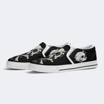 Skull I Will Never Be Forgotten Printed - Slip On Shoes