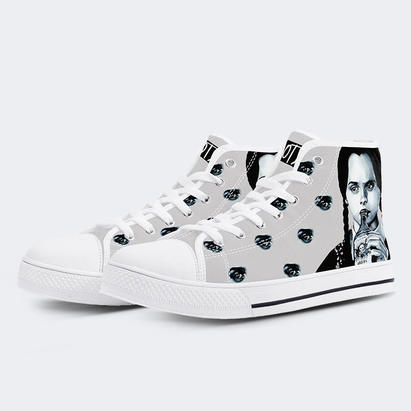 Unisex Horror-Druck - High Top Canvas